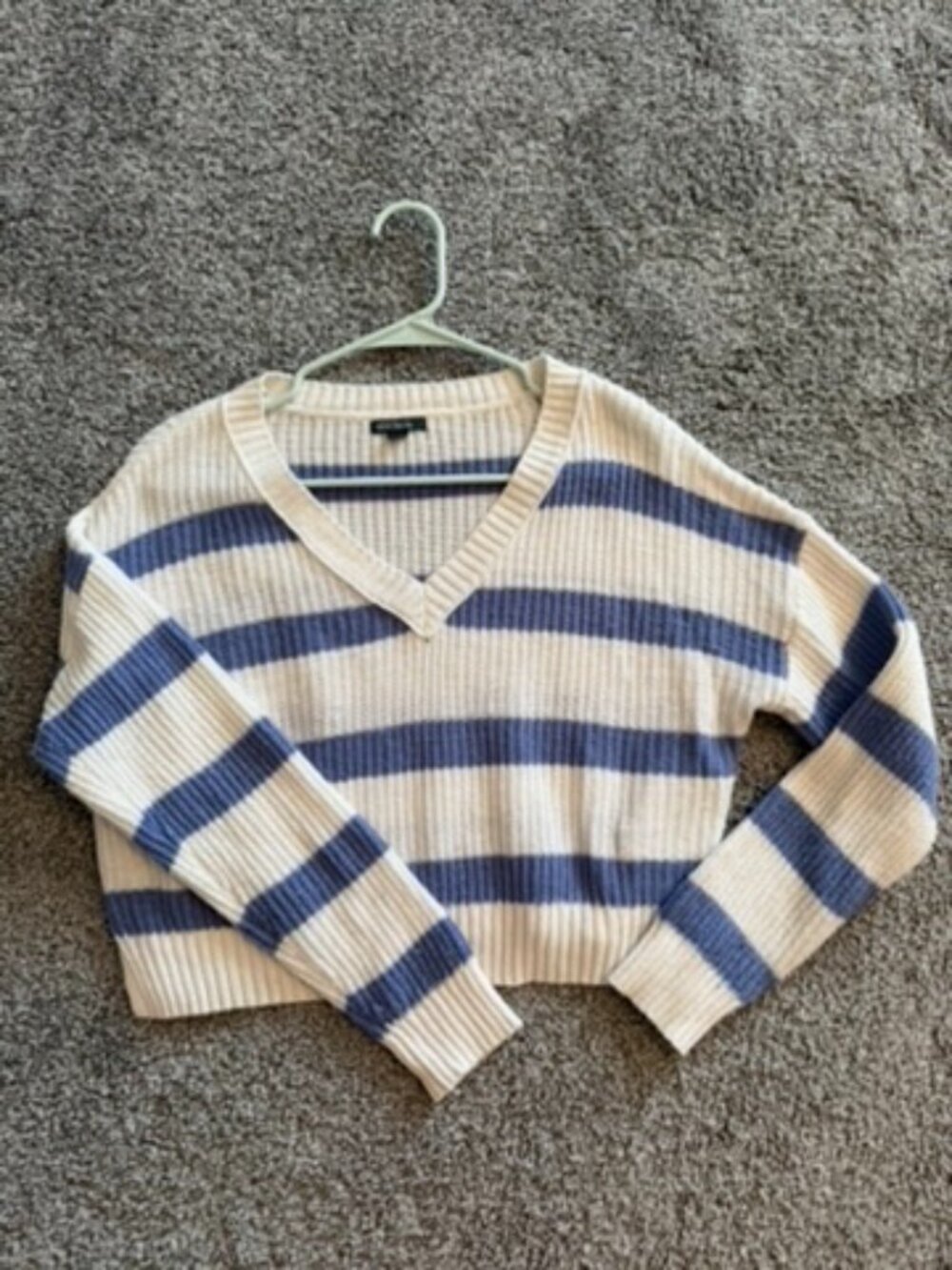 Womens Striped Sweater